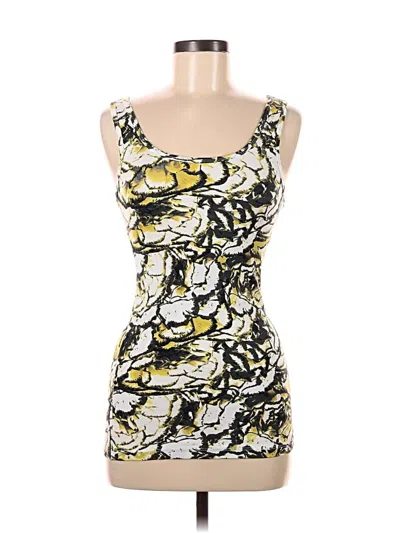 Pre-owned Unbranded Tank Top Green Strapless Neckline Tops