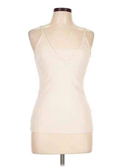 Unbranded Tank Top Ivory Halter Neckline Tops