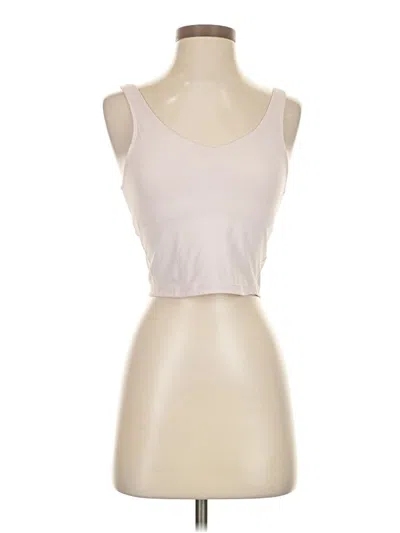 Pre-owned Unbranded Tank Top Ivory Strapless Neckline Tops