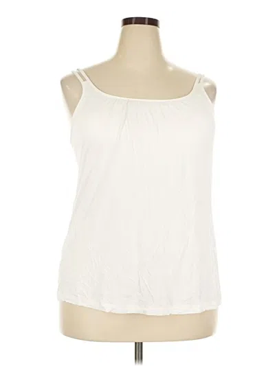 Pre-owned Unbranded Tank Top Ivory Strapless Neckline Tops