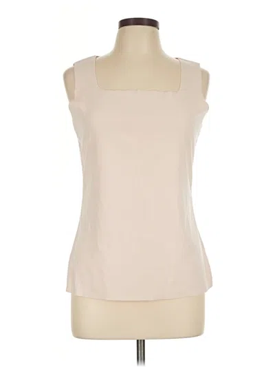 Pre-owned Unbranded Tank Top Ivory Strapless Neckline Tops