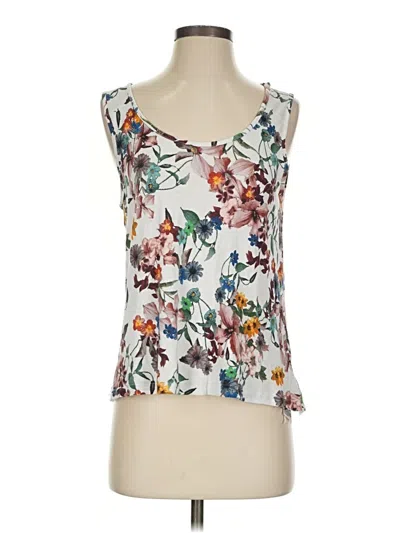 Pre-owned Unbranded Tank Top Ivory Strapless Neckline Tops