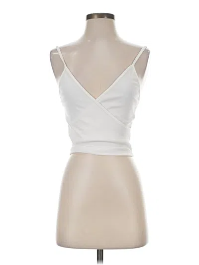 Pre-owned Unbranded Tank Top Ivory Strapless Neckline Tops
