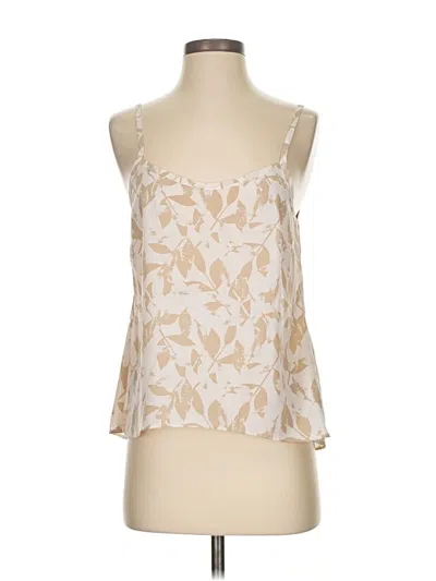 Pre-owned Unbranded Tank Top Ivory Strapless Neckline Tops In White