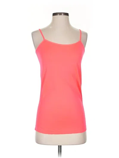 Pre-owned Unbranded Tank Top Orange Strapless Neckline Tops