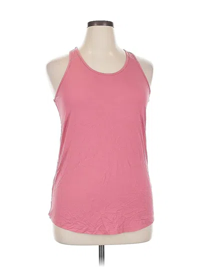 Pre-owned Unbranded Tank Top Pink Halter Neckline Tops