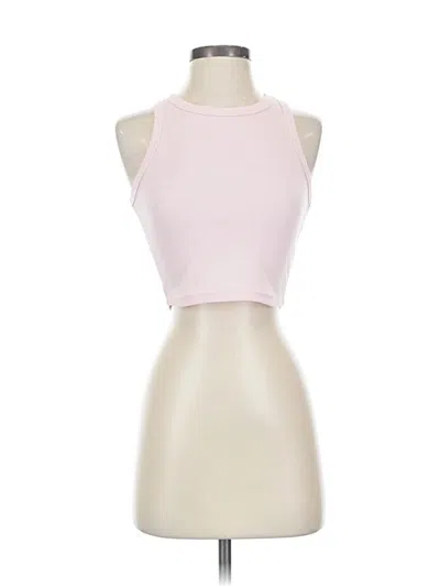 Pre-owned Unbranded Tank Top Pink Halter Neckline Tops