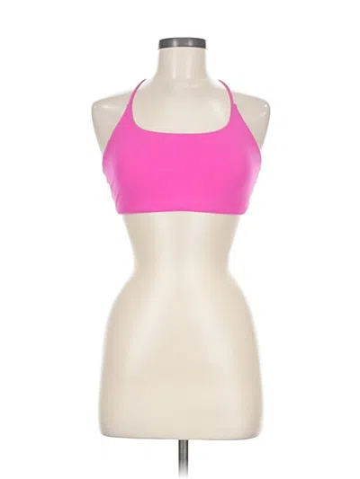 Pre-owned Unbranded Tank Top Pink Halter Neckline Tops