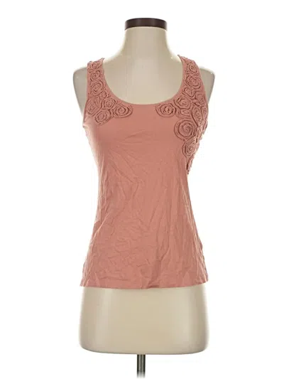 Pre-owned Unbranded Tank Top Pink Halter Neckline Tops