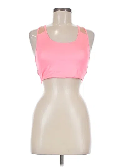 Pre-owned Unbranded Tank Top Pink Halter Neckline Tops