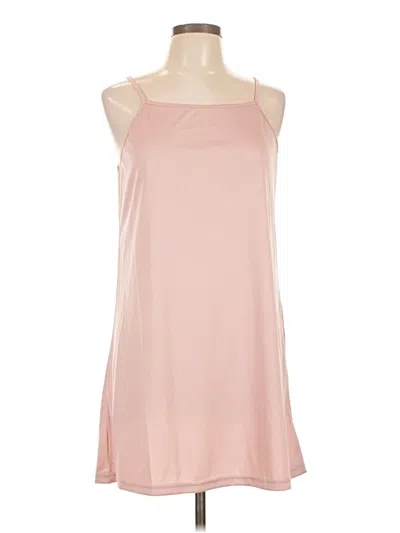 Pre-owned Unbranded Tank Top Pink Halter Neckline Tops