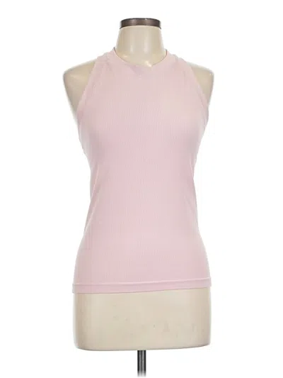 Pre-owned Unbranded Tank Top Pink Halter Neckline Tops