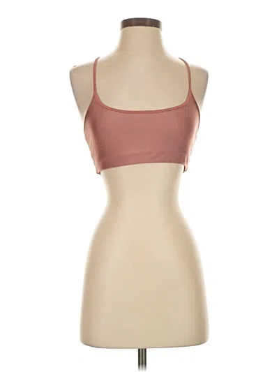 Pre-owned Unbranded Tank Top Pink Halter Neckline Tops