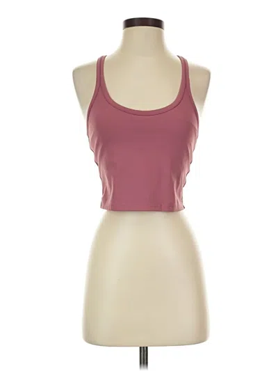 Pre-owned Unbranded Tank Top Pink Halter Neckline Tops
