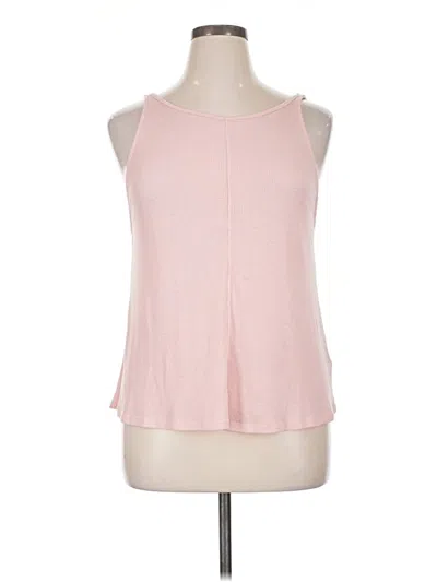 Pre-owned Unbranded Tank Top Pink Halter Neckline Tops