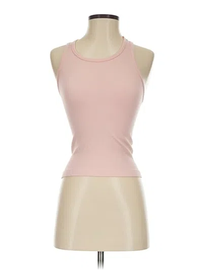 Pre-owned Unbranded Tank Top Pink Halter Neckline Tops