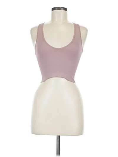 Pre-owned Unbranded Tank Top Pink Halter Neckline Tops