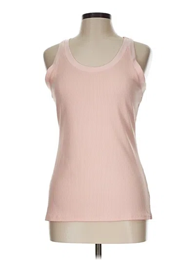 Pre-owned Unbranded Tank Top Pink Halter Neckline Tops