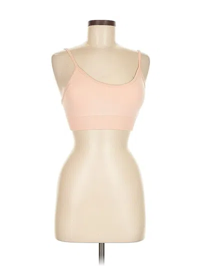 Pre-owned Unbranded Tank Top Pink Strapless Neckline Tops