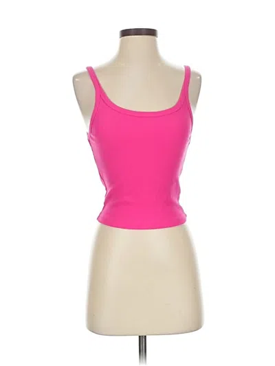 Pre-owned Unbranded Tank Top Pink Strapless Neckline Tops