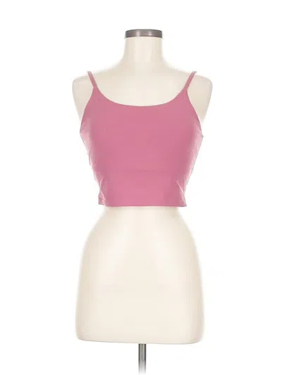 Pre-owned Unbranded Tank Top Pink Strapless Neckline Tops