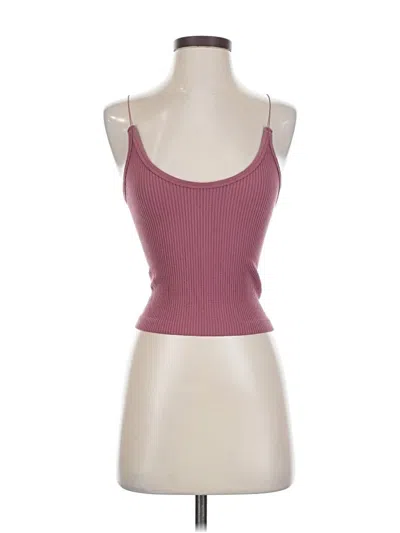 Pre-owned Unbranded Tank Top Pink Strapless Neckline Tops