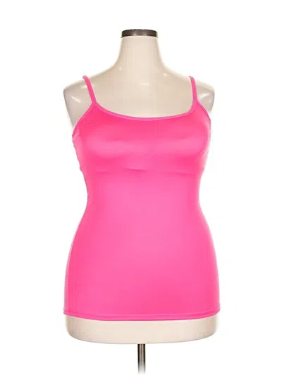 Pre-owned Unbranded Tank Top Pink Strapless Neckline Tops