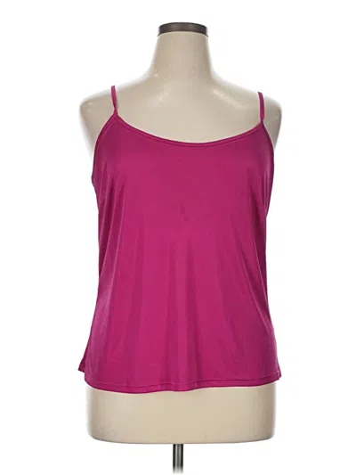 Pre-owned Unbranded Tank Top Pink Strapless Neckline Tops