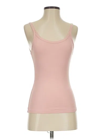 Pre-owned Unbranded Tank Top Pink Strapless Neckline Tops