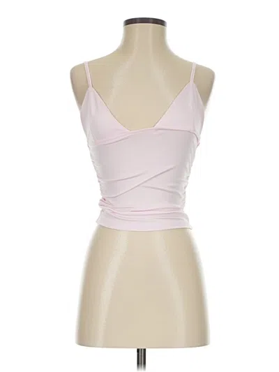 Pre-owned Unbranded Tank Top Pink Strapless Neckline Tops