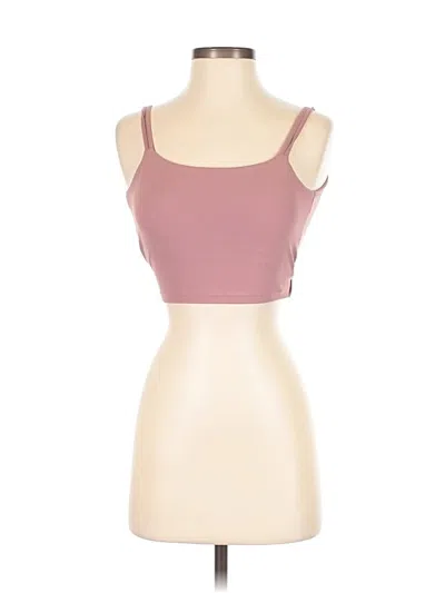 Pre-owned Unbranded Tank Top Pink Strapless Neckline Tops