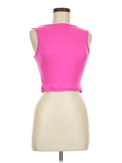 Pre-owned Unbranded Tank Top Pink Strapless Neckline Tops