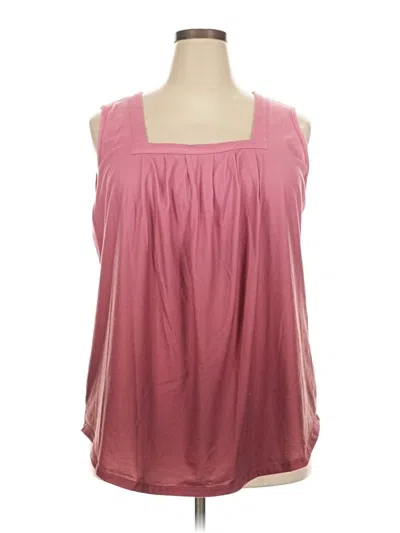 Pre-owned Unbranded Tank Top Pink Strapless Neckline Tops