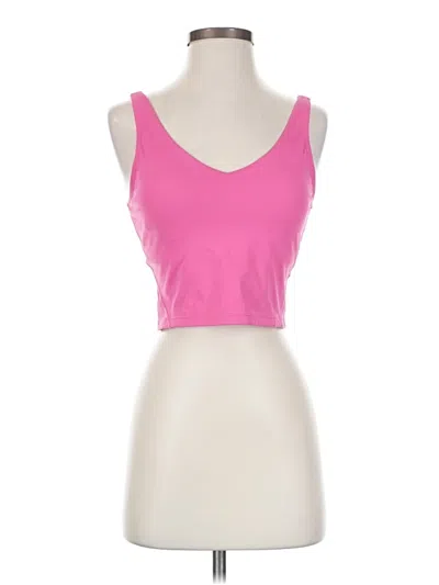 Pre-owned Unbranded Tank Top Pink Strapless Neckline Tops
