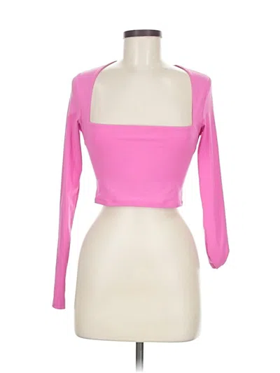 Pre-owned Unbranded Tank Top Pink Strapless Neckline Tops