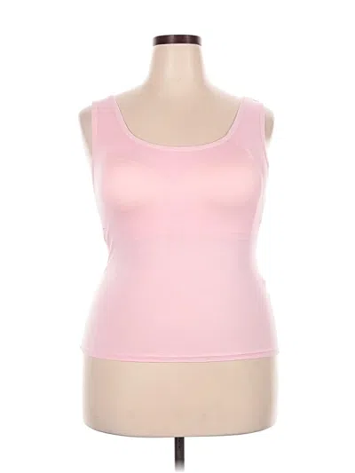 Pre-owned Unbranded Tank Top Pink Strapless Neckline Tops