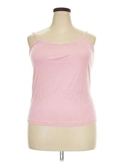 Pre-owned Unbranded Tank Top Pink Strapless Neckline Tops