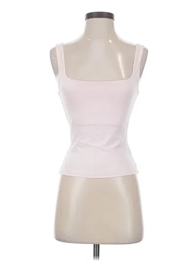 Pre-owned Unbranded Tank Top Pink Strapless Neckline Tops