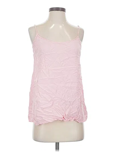 Pre-owned Unbranded Tank Top Pink Strapless Neckline Tops