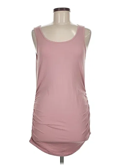 Pre-owned Unbranded Tank Top Pink Strapless Neckline Tops
