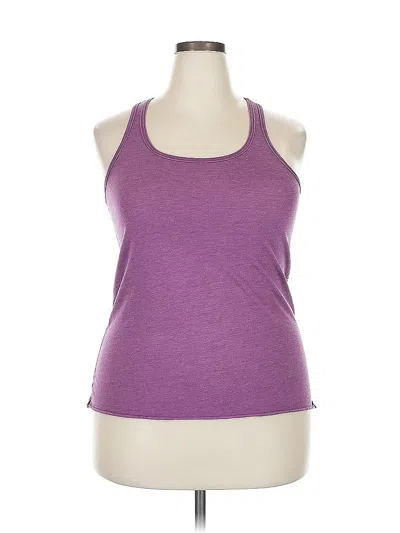 Pre-owned Unbranded Tank Top Purple Halter Neckline Tops