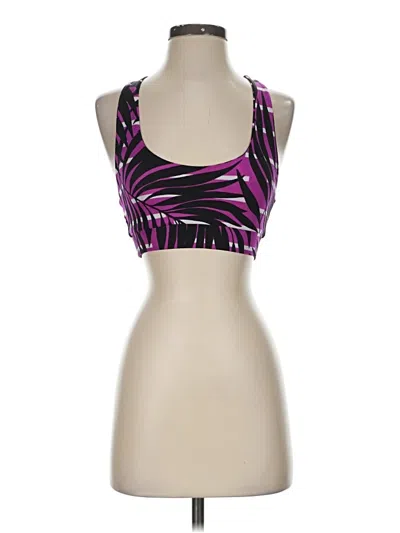 Pre-owned Unbranded Tank Top Purple Halter Neckline Tops