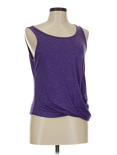 Pre-owned Unbranded Tank Top Purple Strapless Neckline Tops