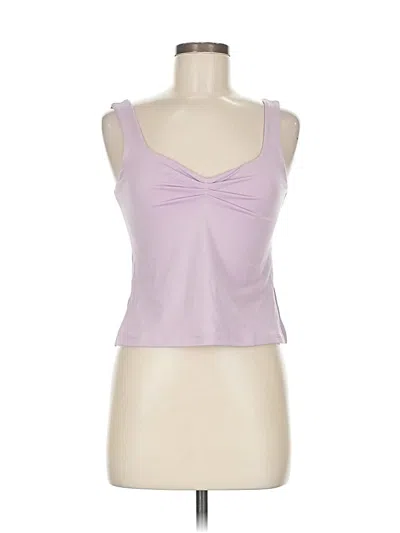 Pre-owned Unbranded Tank Top Purple Sweetheart Neckline Tops