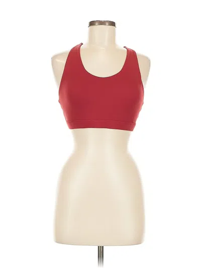 Pre-owned Unbranded Tank Top Red Halter Neckline Tops