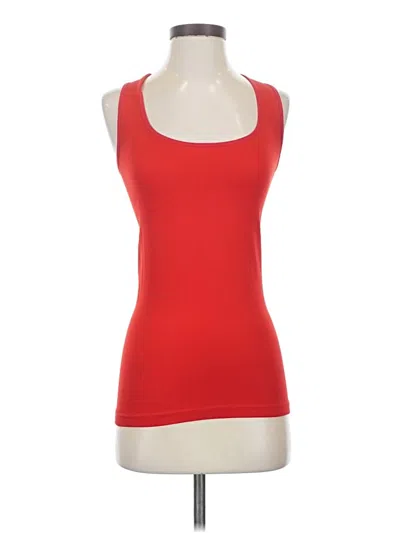 Pre-owned Unbranded Tank Top Red Halter Neckline Tops