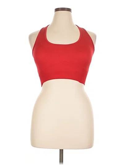 Pre-owned Unbranded Tank Top Red Halter Neckline Tops