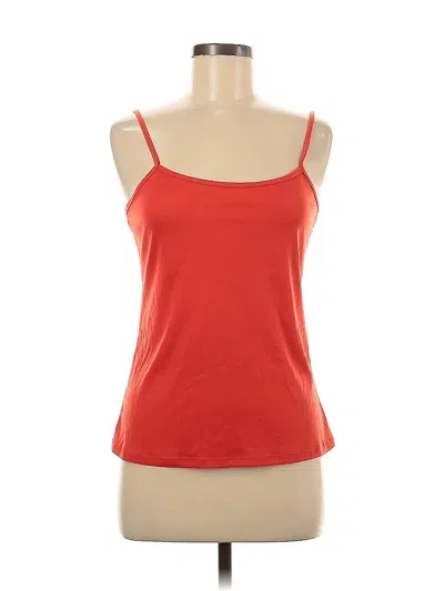 Pre-owned Unbranded Tank Top Red Strapless Neckline Tops
