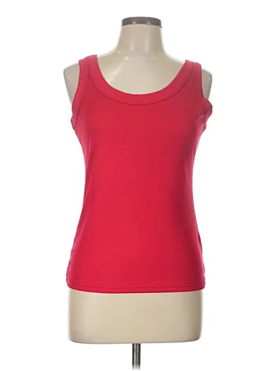 Pre-owned Unbranded Tank Top Red Strapless Neckline Tops