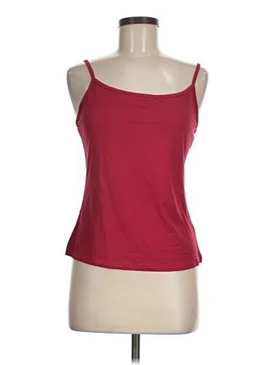 Pre-owned Unbranded Tank Top Red Strapless Neckline Tops